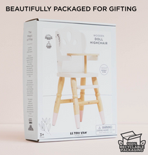 Load image into Gallery viewer, LE TOY VAN DOLL HIGH CHAIR