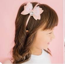 Load image into Gallery viewer, FLOCKED HEART VALENTINE'S DAY TIERED SS TUTU DRESS