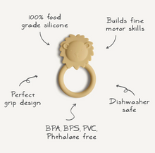 Load image into Gallery viewer, MUSHIE LION TEETHER