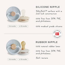 Load image into Gallery viewer, FRIGG LITTLE VIKING NATURAL RUBBER PACIFIER PK OF 2