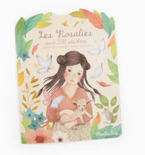 Load image into Gallery viewer, MOULIN ROTY LES ROSALLIES COLORING BOOK &amp; STICKERS