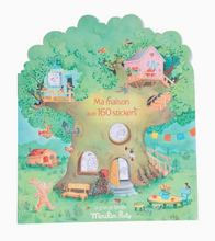 Load image into Gallery viewer, MOULIN ROTY COLORING BOOKS &amp; ASSORTED STICKERS THE  BIG FAMILY