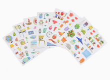 Load image into Gallery viewer, MOULIN ROTY COLORING BOOKS &amp; ASSORTED STICKERS THE  BIG FAMILY