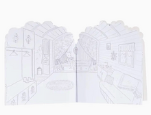 Load image into Gallery viewer, MOULIN ROTY COLORING BOOKS &amp; ASSORTED STICKERS THE  BIG FAMILY