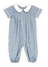 Load image into Gallery viewer, PRECIOUS PLEATED ROMPER | STONE BLUE  ON SALE