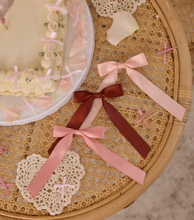 Load image into Gallery viewer, NORALEE SATIN CLIP HAIRBOWS
