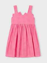 Load image into Gallery viewer, MAYORAL GIRL BACK FLOWERS DRESS.