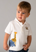 Load image into Gallery viewer, MAYORAL BABY BOY SAFARI POLO