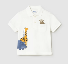Load image into Gallery viewer, MAYORAL BABY BOY SAFARI POLO