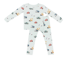 Load image into Gallery viewer, KYTE BABY LONG SLEEVE 2 PC PAJAMAS IN  CITY VEHICLES