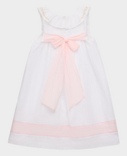 Load image into Gallery viewer, LULI &amp; ME BABY &amp; GIRL EMBROIDERED GAUZE DRESS