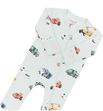 Load image into Gallery viewer, KYTE BABY ZIPPERED FOOTIE IN CITY VEHICLES