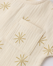 Load image into Gallery viewer, RYLEE + CRU WOVEN BOXY TOP - SUNBURST ONLY 4/5 Y