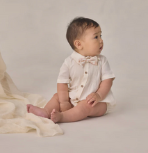 Load image into Gallery viewer, NORALEE HENRY ROMPER IVORY                    NEW ARRIVALS