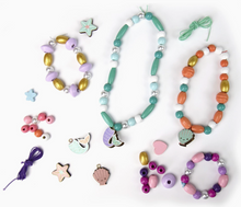 Load image into Gallery viewer, LES PERLES - MERMAID WOODEN BEADS  | SPEEDY MONKEY