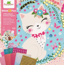 Load image into Gallery viewer, STICK 'FUN - S MOSAICS - CUTE PETS 5+             SYCOMORE