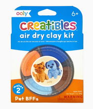 Load image into Gallery viewer, CREATIBLES AIR DRY CLAY BFFS KIT  - PET PALS (Set of 4 Color )