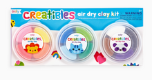 Load image into Gallery viewer, CREATIBLES AIR DRY CLAY KIT -(Set of 12 Colors + 3 Tools)