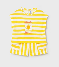 Load image into Gallery viewer, MAYORAL BABY STRIPED SHORTS SET UNISEX                      1208