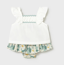 Load image into Gallery viewer, MAYORAL BABY BLOUSE &amp; SKIRT SET