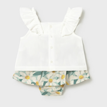Load image into Gallery viewer, MAYORAL BABY BLOUSE &amp; SKIRT SET