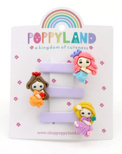 Load image into Gallery viewer, POPPYLAND PRINCESS HAIR PINS