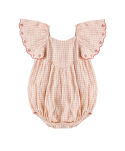 Load image into Gallery viewer, ROXY ROMPER | PETAL GINGHAM