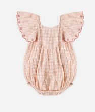 Load image into Gallery viewer, ROXY ROMPER | PETAL GINGHAM