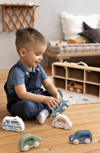 Load image into Gallery viewer, SPEEDY MONKEY | CAR DISPLAY 6 LITTLE CARS