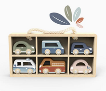 Load image into Gallery viewer, SPEEDY MONKEY | CAR DISPLAY 6 LITTLE CARS