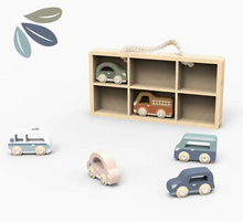 Load image into Gallery viewer, SPEEDY MONKEY | CAR DISPLAY 6 LITTLE CARS
