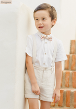 Load image into Gallery viewer, NORALEE SUSPENDER SHORT | LINEN