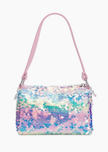 Load image into Gallery viewer, BARI LYNN FULL SEQUIN MERMAID LINK BAG/CROSSBODY STRAP