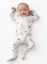 Load image into Gallery viewer, KYTE BABY | ZIPPERED FOOTIE IN HOME RUN