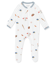 Load image into Gallery viewer, KYTE BABY | ZIPPERED FOOTIE IN HOME RUN