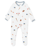 KYTE BABY | ZIPPERED FOOTIE IN HOME RUN