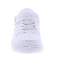 Load image into Gallery viewer, COURT CHILD SHOES  WHITE/WHITE | TSUKIHOSHI