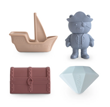 Load image into Gallery viewer, MUSHIE MOLD FREE BATH PLAY SET - PIRATES