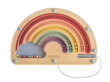 Load image into Gallery viewer, MUSHIE WOODEN MAGNETIC RAINBOW MAZE
