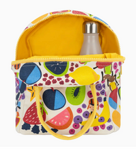 Load image into Gallery viewer, FLUF ZIPPER LUNCH BAG | EAT THE RAINBOW