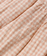 Load image into Gallery viewer, ROXY ROMPER | PETAL GINGHAM ON SALE               ONLY 3/6 M