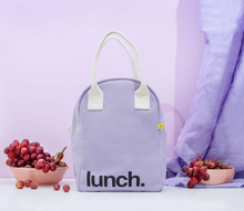 Load image into Gallery viewer, FLUF ZIPPER LUNCH - ' LUNCH LAVENDER '