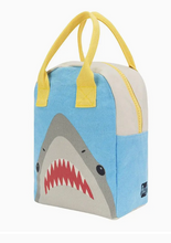 Load image into Gallery viewer, FLUF ZIPPER LUNCH BAG - SHARK