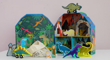 Load image into Gallery viewer, DINOSAUR PLAYBOX                                         FLOSS &amp; ROCK