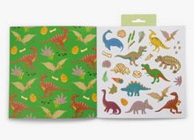 Load image into Gallery viewer, SCRIBBLE SNIFFS DINOSAUR MY COLORING BOOK.      FLOSS &amp; ROCK