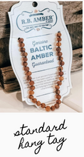 Load image into Gallery viewer, KIDS | DARK COGNAC BALTIC AMBER NECKLACE