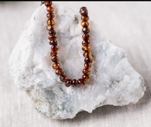 Load image into Gallery viewer, KIDS | DARK COGNAC BALTIC AMBER NECKLACE