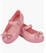 Load image into Gallery viewer, MINI MELISSA SWEET LOVE CHROME MARY JANE | METALLIC PINK