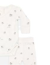 Load image into Gallery viewer, SIDE SNAP BODYSUIT + PANT SHEEP SET.                        QUINCY MAE