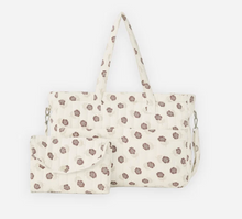 Load image into Gallery viewer, DIAPER BAG + CHANGING PAD SET FALL FLORAL.      QUINCY MAE